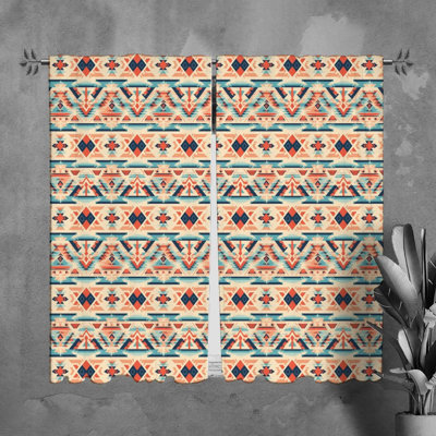 Paire de rideaux obscurcissant en polyester Lyde