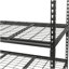 Étagère en métal robuste à 5 niveaux, l 48 po x P 24 po x H 72 po, support de rangement réglable, assemblage sans boulon, capacité de charge totale de 4 000 lb, pour le garage, le sous-sol, l'entrepôt, l'atelier, noir