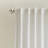 DKNY Pure Waffle Stripe Backtab Light Filtering White Curtain Panel Pair (Set of 2)-89222044