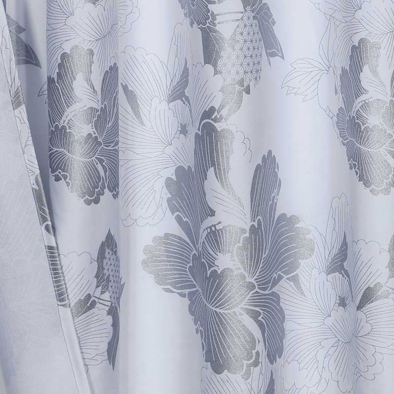 Simple géométrique 100% coton Averardo, Argent