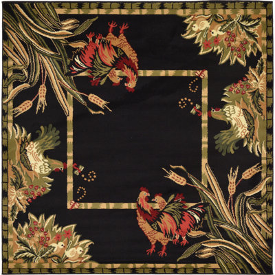 Floral Area Rug