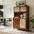 Modern Versatile Solid Wood Accent Cabinet