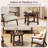 2 Pcs Outdoor Side Table With Solid Wood Structure Small Round Coffee Table