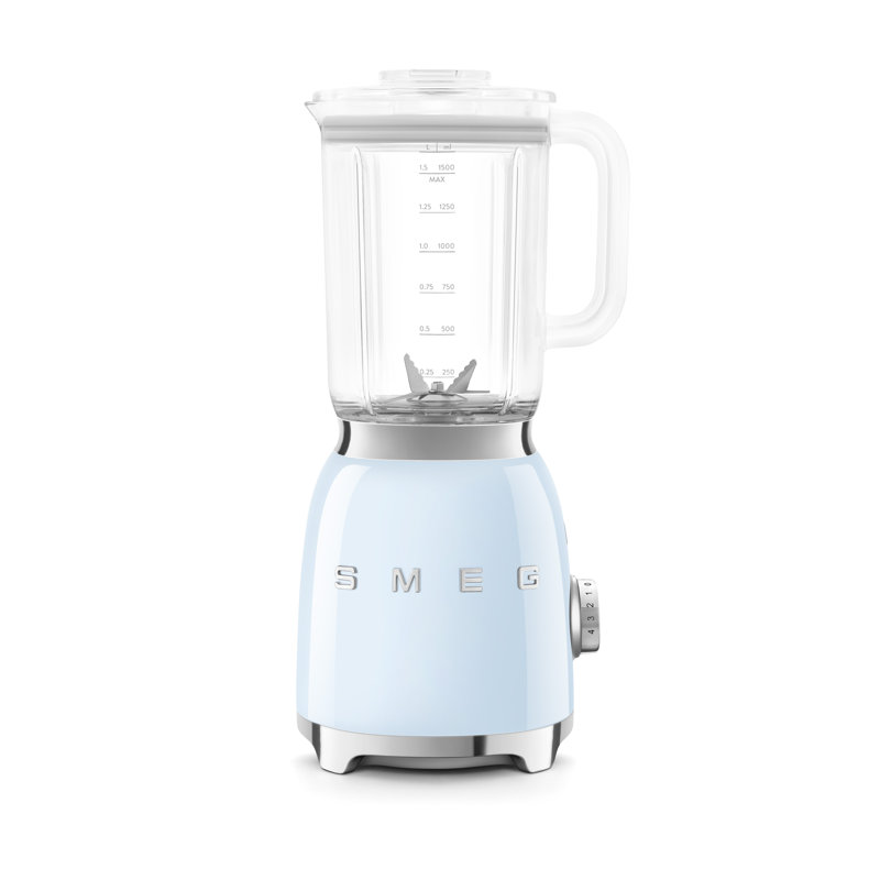 SMEG 50's Retro Style Countertop Blender, Pastel Blue