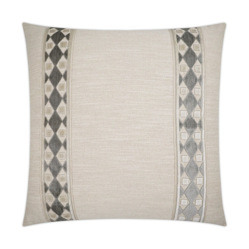 Cirque Pillow Cover & Insert, Spa, Square 24"
