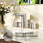 Bathroom Sink Faucet, Waterfall Bathroom Faucet Widespread 8 Inch 3 Hole With Pop-up Drain And Water Supply-120381088