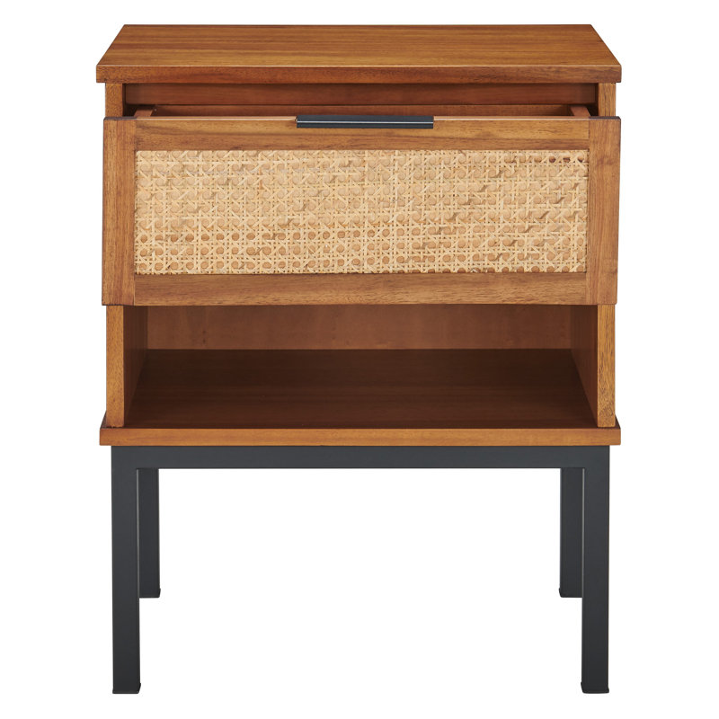 Anya 20'' W Nightstand, Brown
