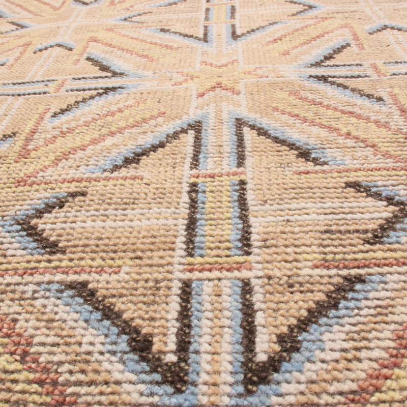 Burano Geometric Area Rug, Square 4'