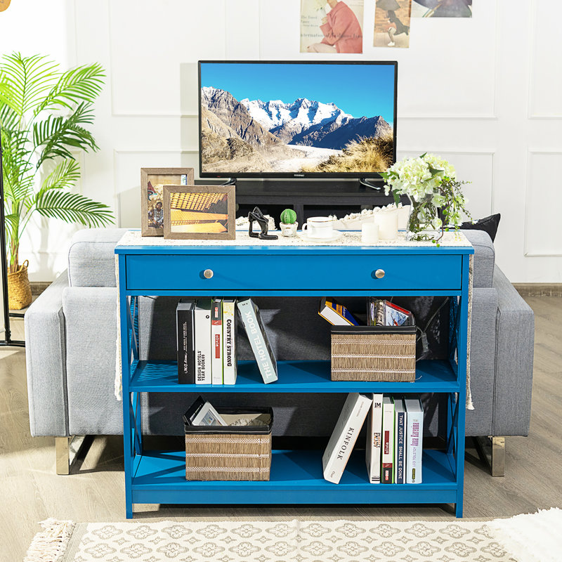 Friedrich 39'' Console Table, Navy