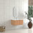 Wall-Mounted Floating Bathroom Vanity With Ceramic Basin-658709362