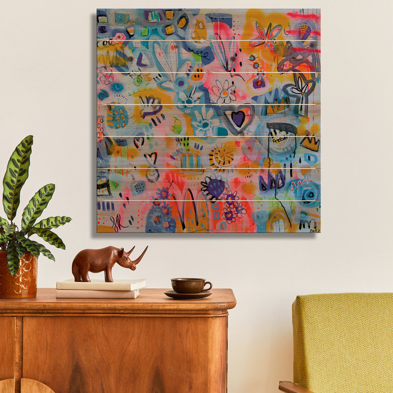 Impression sur bois en bois - Enjoy The Journey par Samantha Redfern