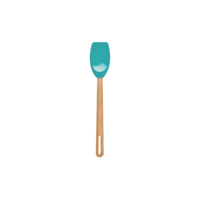 Le Creuset Signature Silicone Spatula Spoon, Blue Riviera