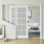 Portes coulissantes intérieures en verre givré coulissant 10-Lite-118327313-118327314