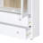 Bogard 4-Shelf Glass Door Tall Cabinet With Drawers-1373730889