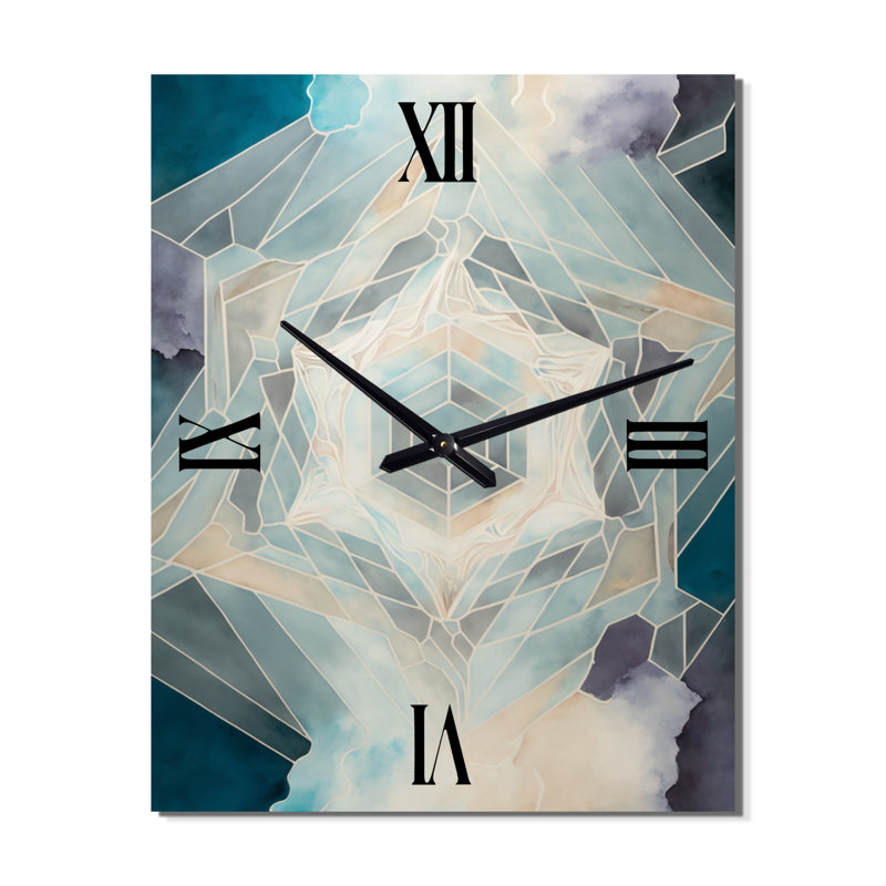 Horloge murale en aluminium, Très petit