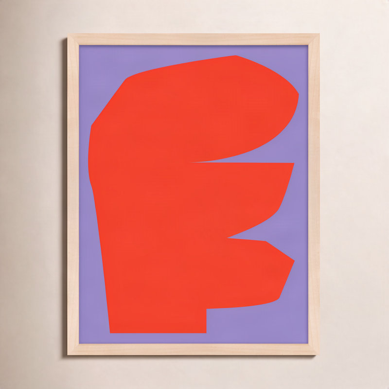 Module Minimalisme Series Module Minimalisme 4 par Michael Kempen - Art mural encadré, H 38 po x l 30 po x P 1,25 po