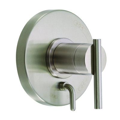 Gerber Parma Pressure Balance Trim Kit And Treysta Cartridge In Nickel
