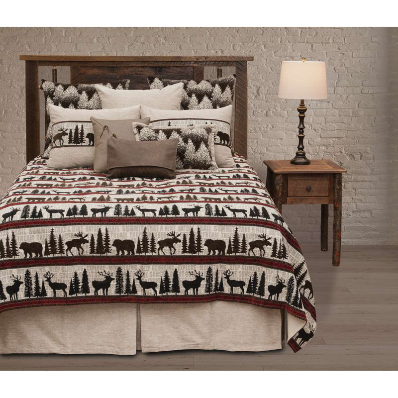Wooded River Lazy Lodge Alt Euro Sham
