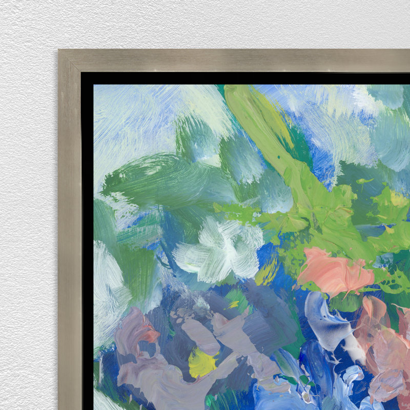 Blue Flowers Painting by Alicia Bock