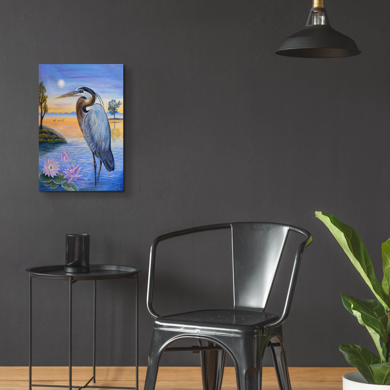 «Tranquility» par Verena, art mural acrylique, H 24 po x l 16 po