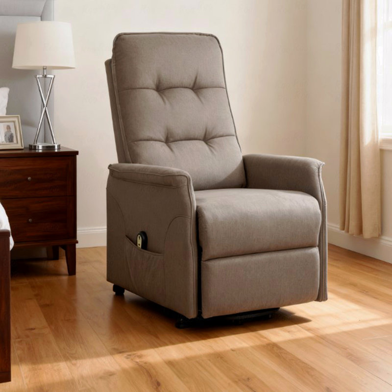 Avec fauteuil électrique Power Lift pour personnes âgées, avec télécommande, poches latérales, assemblage rapide