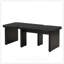 Table basse rectangulaire rectangulaire en bois, table de ferme en forme de L pour salle à manger et jardin-725178533