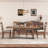 Lawler Solid and Manufactured Wood Dining Table 