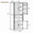 Storage Cabinet With Storage Shelves, 2 Drawers, Bathroom Cabinet With Adjustable Shelf-1426622844