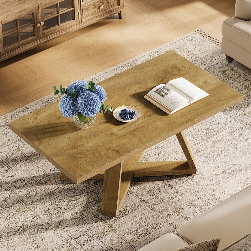 Rectangle Coffee Table, Farmhouse Tea Table