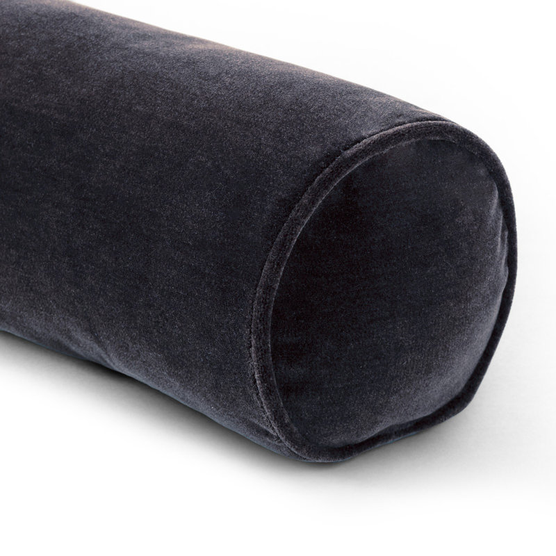 Bridger Throw Pillow, Bolster 8"H x 20"W, Monte Navy