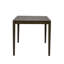  Ensemble de table rectangulaire 4 personnes Didmarton avec chaises rembourrées vertes-36504916