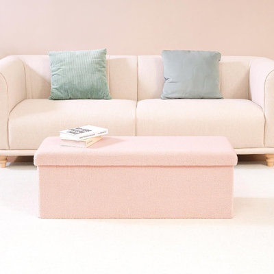 Banc de rangement avec repose-pieds