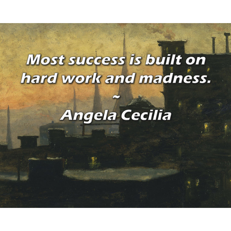 Astoria Grand Gallery Wrapped Canvas By Stephen J. Cannell: "Failure in school does not mean failure, 33" H x 48" W