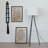 Metal Floor Lamp with Jute Shade