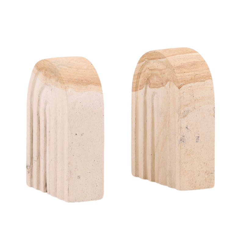 Quillon Stone Bookends