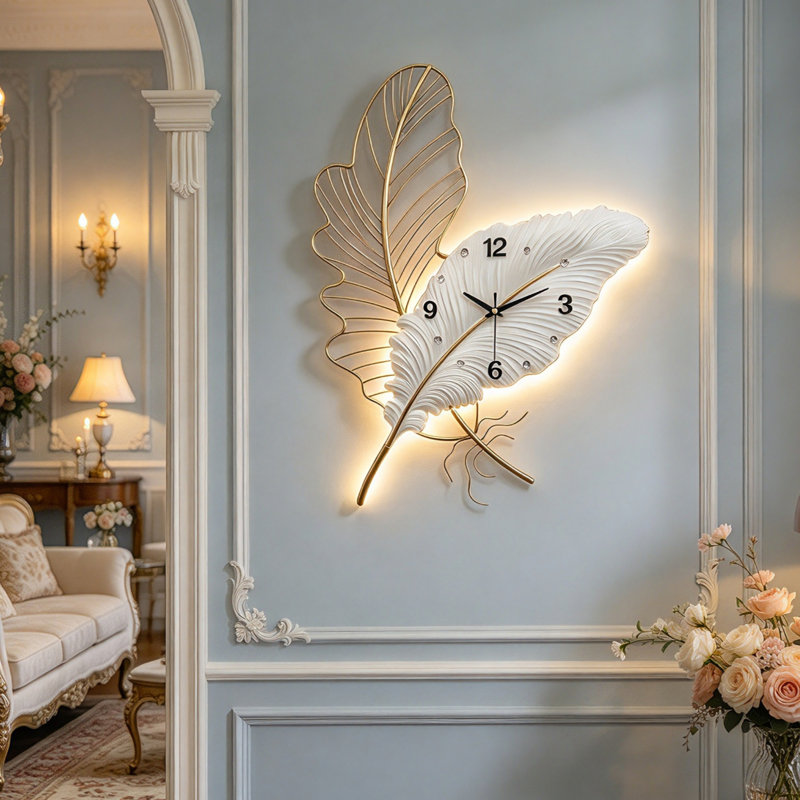 Iron Digital Wall Clock