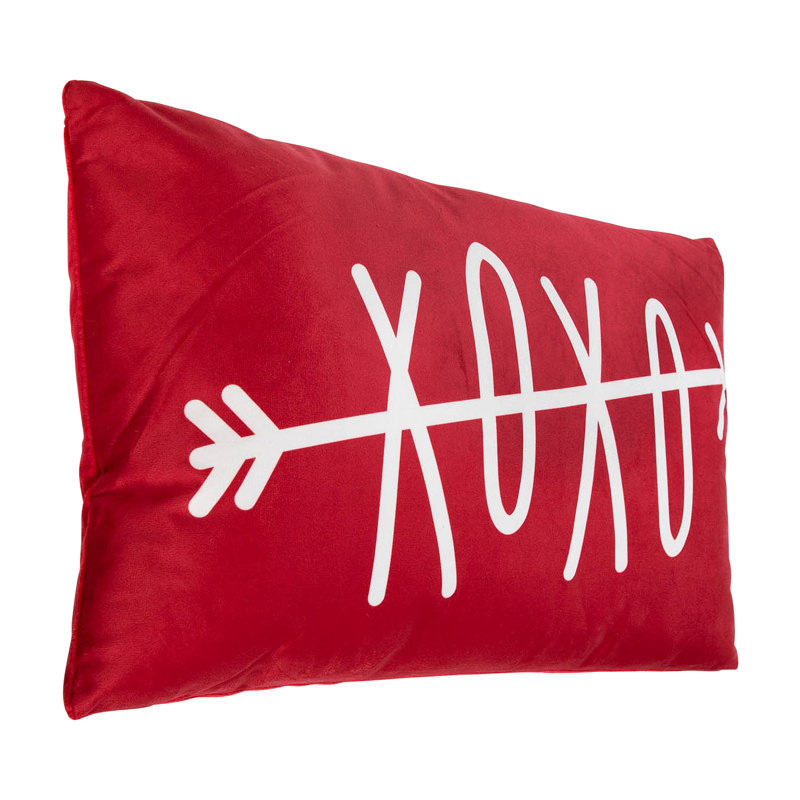 Coussin Xoxo 10,5 "x 19"