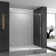 60'' W 76'' H Frameless Rectangle Reversible Shower Stall