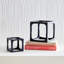 Set of 2 Cubist Sculptures-1761522074