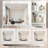 Vanity Desk With Mirror Light, Large Drawer Three Level Storage Dresser, 3 Lighting Modes Adjustable Brightness, Bedroom Dressing Table(White)-1185686265