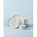 Butterfly Meadow Cottage 12 Piece Dinnerware Set, Service for 4