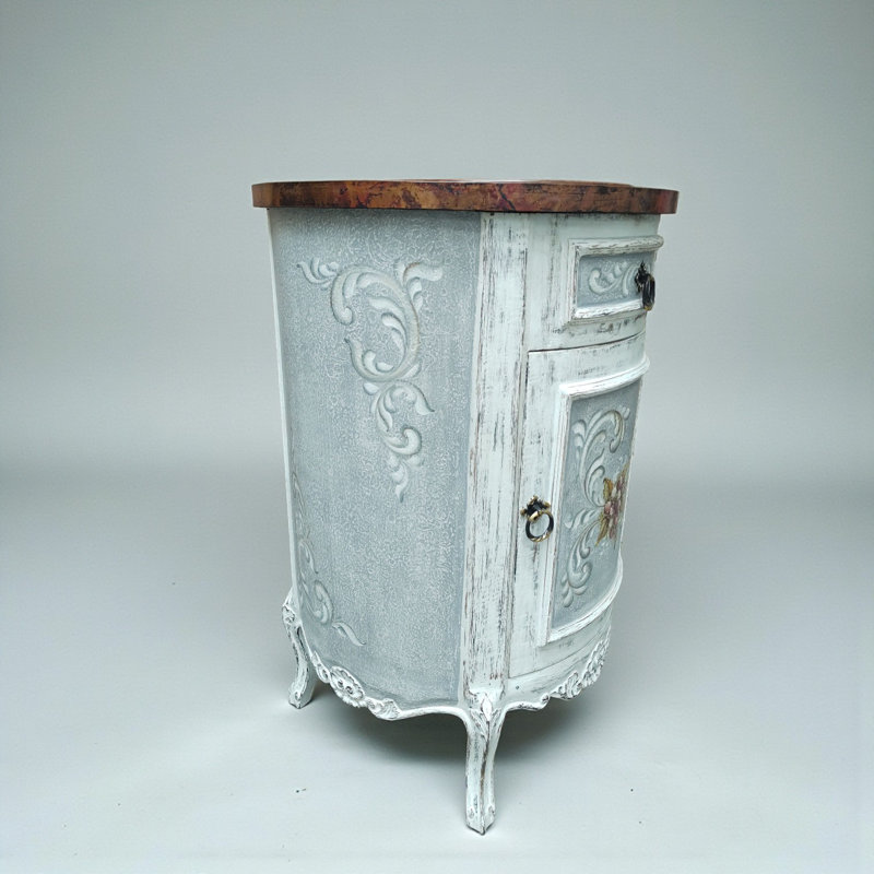 Meuble-lavabo en cuivre Lima au fini Serena, Turquoise