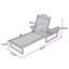 Chaise longue d'extérieur réglable avec accoudoirs pliables-1676664056
