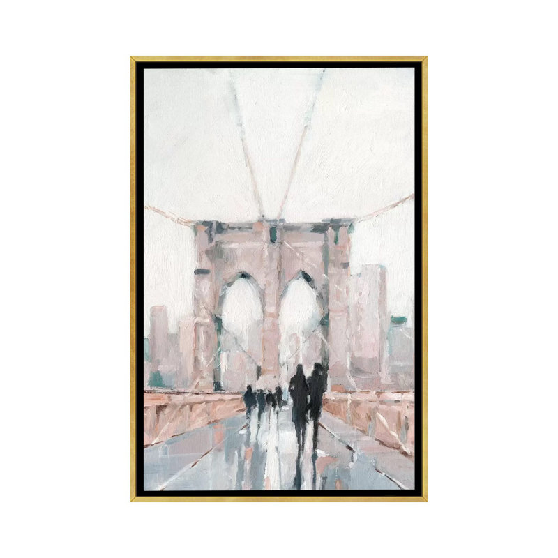 Reproduction d’art, "early morning flâner I" par Ethan Harper, Pas de tapis, H 40 po x l 26 po x P 1,5 po