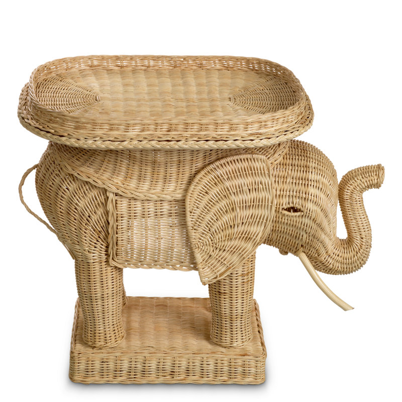 Elephant End Table