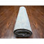 Tapis oriental blanc en laine noué à la main 11 pi 9 po x 14 pi 8 po 5260FED891064888807A5AB671D0B819
