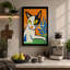 Serene Cat Modern - Print-136731846-136731844