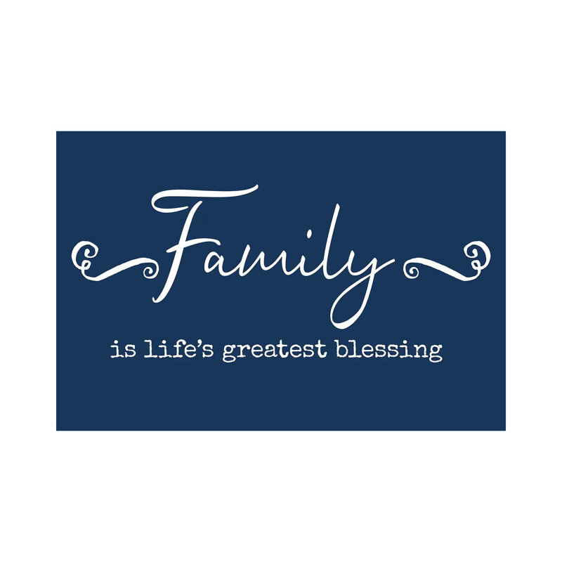 Family Greatest Blessing by Amanda Murray - Wrapped Canvas Print, 66.04 cm H x 45.72 cm W x 3.175 cm D