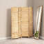 Peintures et art mural avec polypropylène en bois naturel, conception de rangement et pliante, cadre en métal