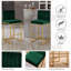 Tabouret de comptoir rembourré avec structure en métal (ensemble de 2)-1962796022